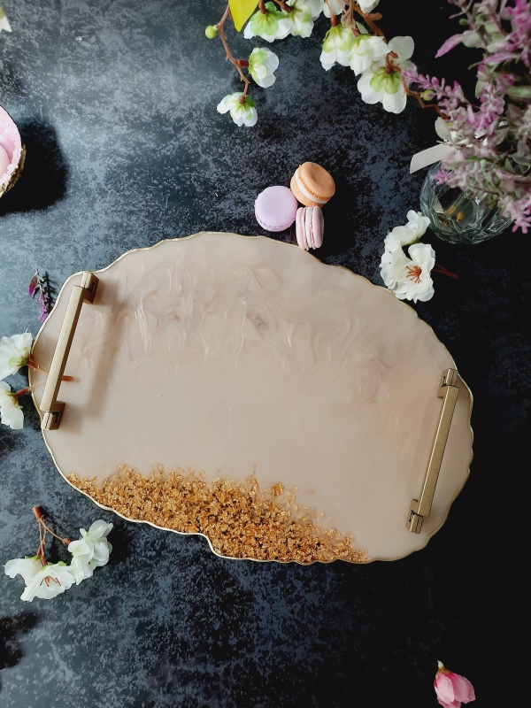 Cafe au Lait - Oval Tray